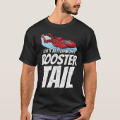 Rooster Tail Rumble: Hydroplane Racing Fun T-shirt (Voorkant)