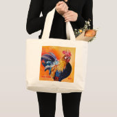 Rooster-Tas Grote Tote Bag (Voorkant (product))