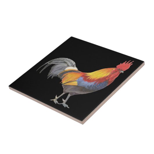 Rooster Tegeltje (Zijkant)