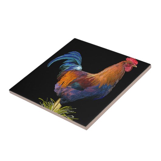 Rooster Tegeltje (Zijkant)