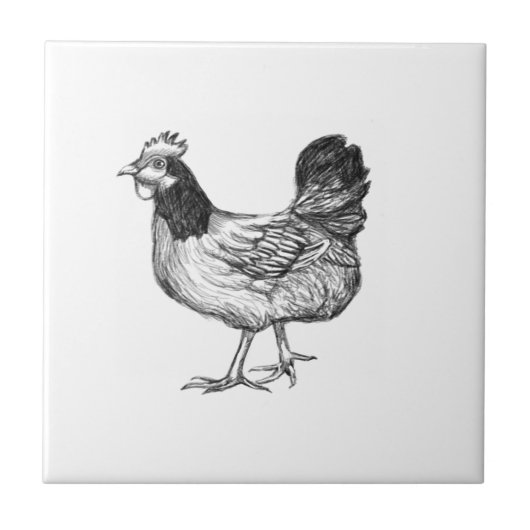 Rooster Tegeltje (Voorkant)
