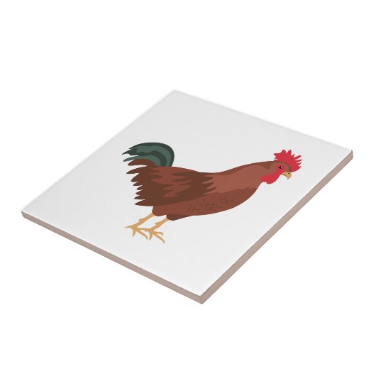 Rooster Tegeltje (Zijkant)