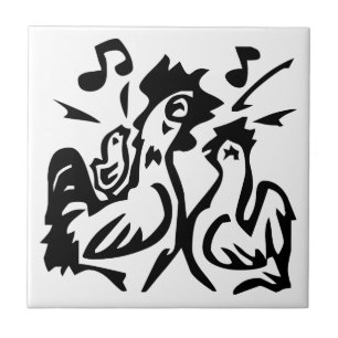 Rooster Tegeltje