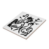 Rooster Tegeltje (Zijkant)