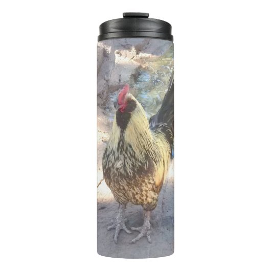 Rooster Thermal Tumbler Thermosbeker (Voorkant)