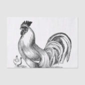 rooster tissuepapier (Voorkant)