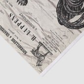 Rooster Tissuepapier (Detail)