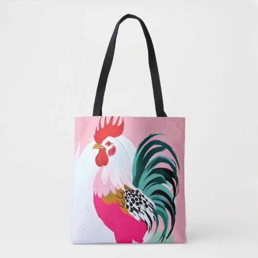 Rooster Tote Bag (Voorkant)