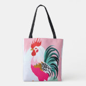 Rooster Tote Bag (Achterkant)
