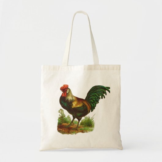 Rooster Tote Bag (Voorkant)
