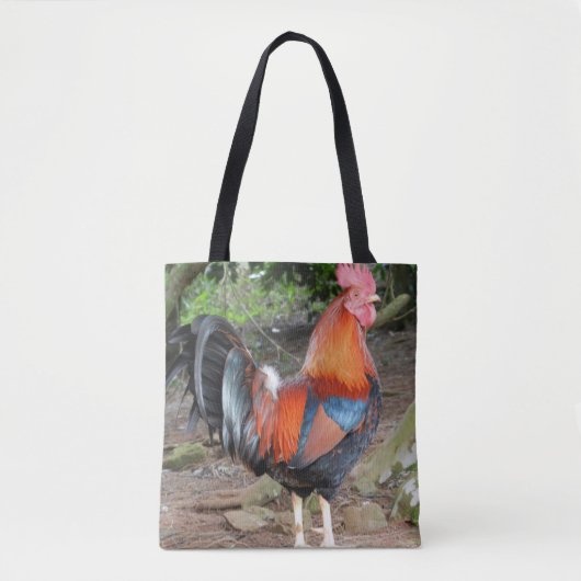 Rooster Tote Bag (Voorkant)