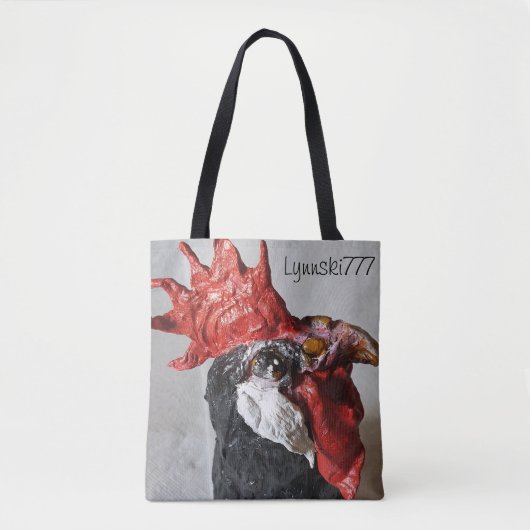 Rooster tote bag (Voorkant)