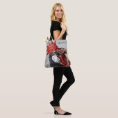 Rooster tote bag (Op model)