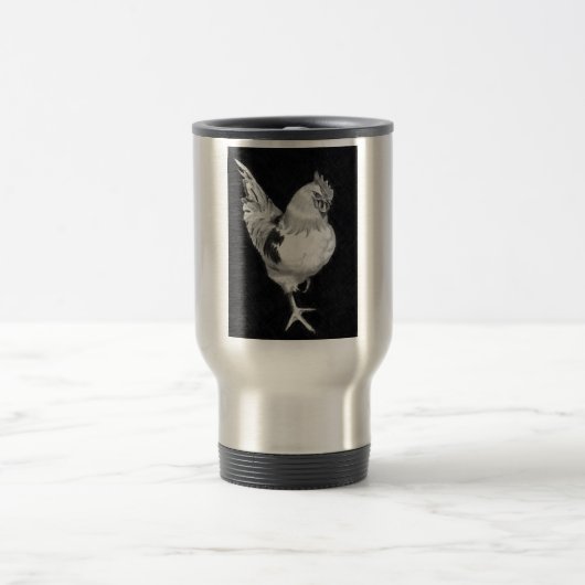 ROOSTER TRAVEL MUG: PENCIL REISBEKER (Center)