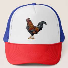 Rooster Trucker Hoed Trucker Pet