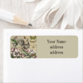 Rooster Tuin Bloem Vlinder Kunst Etiket (Insitu)