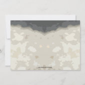 Rooster Uitnodiging (Achterkant)