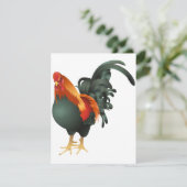 Rooster uitnodigingen (Staand voorkant)