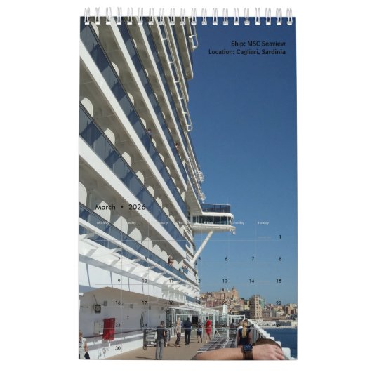 Rooster uitzichten kalender (Mar 2026)