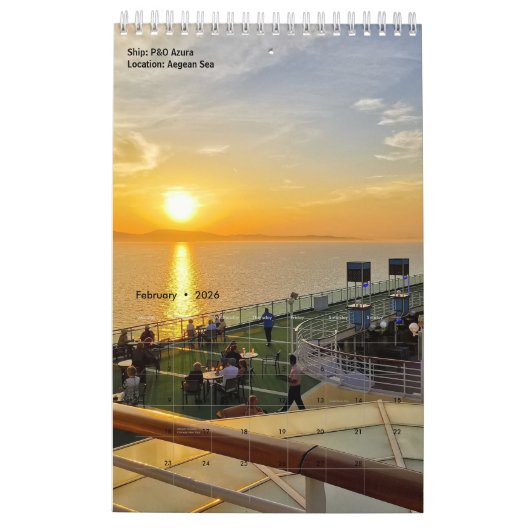 Rooster uitzichten kalender (Feb 2026)