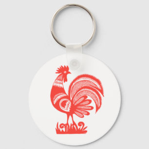 Rooster van 1950 sleutelhanger