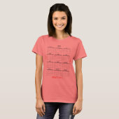 Rooster van de bruiloft 2011 T-shirt (Voorkant volledig)