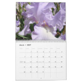 Rooster van de IRIS-bloemen van GRANDMA Kalender (Mar 2027)