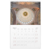 Rooster van de muur van Istanbul Mosques Kalender (Mar 2027)