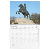 Rooster van de muur van Sint-Petersburg Kalender (Feb 2027)