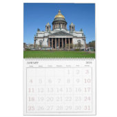 Rooster van de muur van Sint-Petersburg Kalender (Jan 2026)
