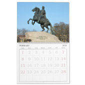 Rooster van de muur van Sint-Petersburg Kalender (Feb 2026)