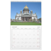 Rooster van de muur van Sint-Petersburg Kalender (Jan 2027)