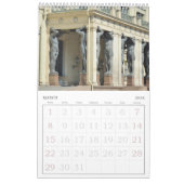 Rooster van de muur van Sint-Petersburg Kalender (Mar 2026)