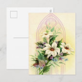  rooster van de paaskerk feestdagenkaart (Voorkant / Achterkant)