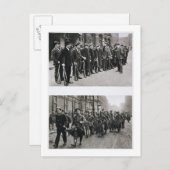 Rooster van de Spartacisten (top) Revolutionair Briefkaart (Voorkant / Achterkant)