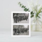 Rooster van de Spartacisten (top) Revolutionair Briefkaart (Staand voorkant)