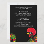 Rooster van de uitnodiging van Barcelos Nr 02 (Achterkant)