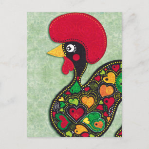 Rooster van Portugal Briefkaart