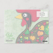 Rooster van Portugal - Galo de Barcelos Briefkaart (Achterkant)