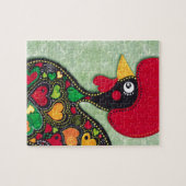 Rooster van Portugal Legpuzzel (Horizontaal)