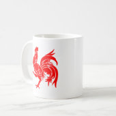 Rooster van Wallonië. Koffiemok (Voorkant links)