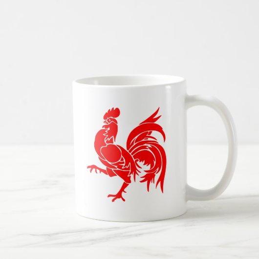 Rooster van Wallonië. Koffiemok (Rechts)
