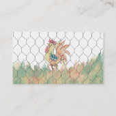Rooster-Visitekaartje Visitekaartje (Achterkant)