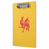 Rooster (vlag Wallonië) Klembord (Links)