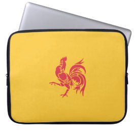 Rooster (vlag Wallonië) Laptop Sleeve