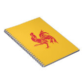 Rooster (vlag Wallonië) Notitieboek (Rechterzijde)