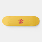 Rooster (vlag Wallonië) Persoonlijk Skateboard (Horizontaal)