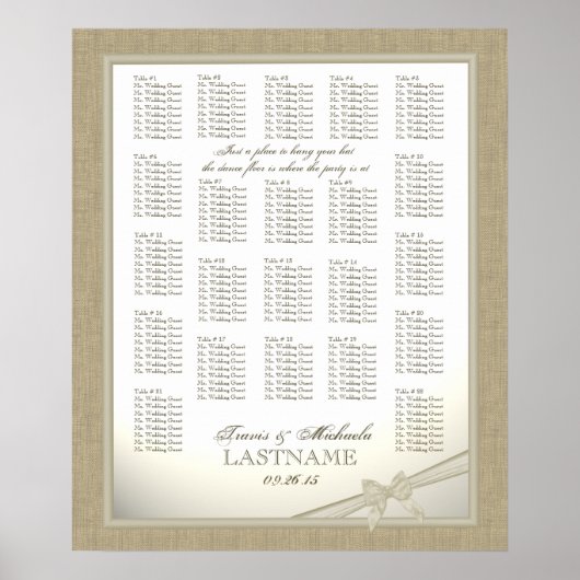 Rooster voor de bruiloft poster (Voorkant)