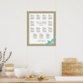 Rooster voor de bruiloft poster (Keuken)