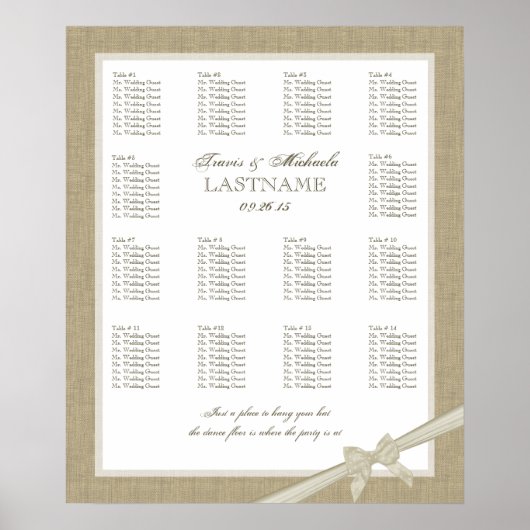 Rooster voor de bruiloft poster (Voorkant)